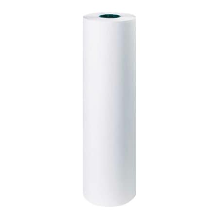 The Packaging Wholesalers Butcher Paper, 40 lbs., 30"W x 1000'L, White, 1 Roll PBP3040W
